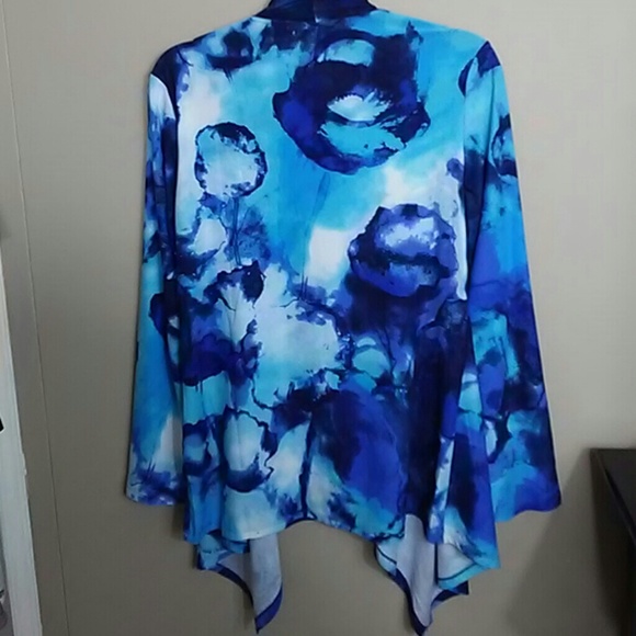 Essentials by Milano Waterfall Tunic Jacket - Picture 5 of 7